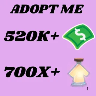 BUCKS AND AGE UP POTIONS - ADOPT ME 