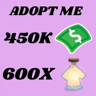 BUCKS AND AGE UP POTIONS - ADOPT ME 