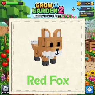 Red Fox - GROW A GARDEN 2 