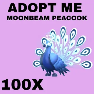 MOONBEAM PEACOCK 100X - ADOPT ME 