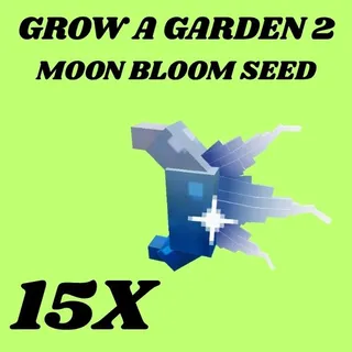 MOON BLOOM SEED 15X - GROW A GARDEN 2 
