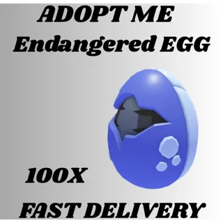100x endangered egg adopt me