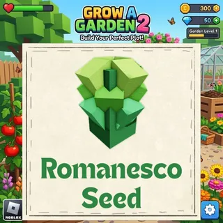 Romanesco Seed 1x - GROW A GARDEN 2