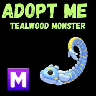 TEALWOOD MONSTER MEGA 1X  - ADOPT ME 