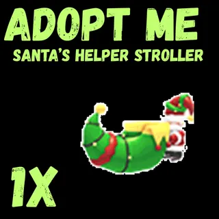 Santa's helper stroller 1x - Adopt me