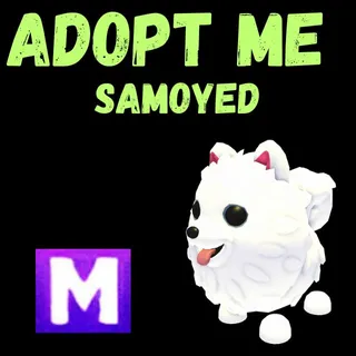 SAMOYED MEGA 1X - ADOPT ME 