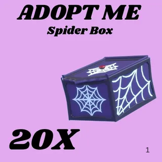 SPIDER BOX 20X - ADOPT ME 