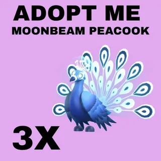 MOONBEAM PEACOCK 3X - ADOPT ME 