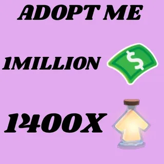 BUCKS AND AGE UP POTIONS  - ADOPT ME 