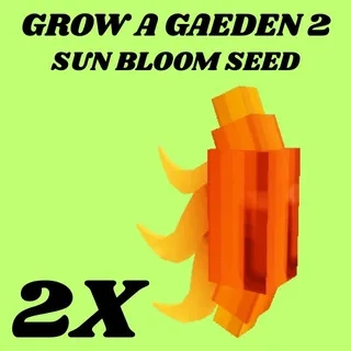 SUN BLOOM SEED 2X - GROW A GARDEN 2 