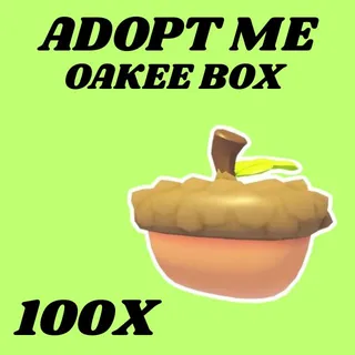 OAKEE BOX 100X - ADOPT ME 