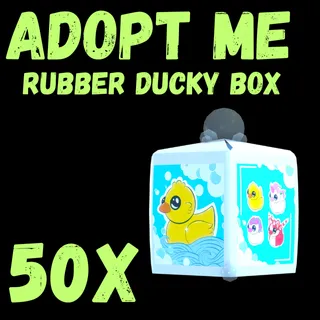 Rubber ducky box 50x - ADOPT ME 