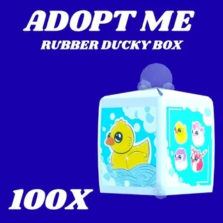 RUBBER DUCKY BOX 100X - ADOPT ME 