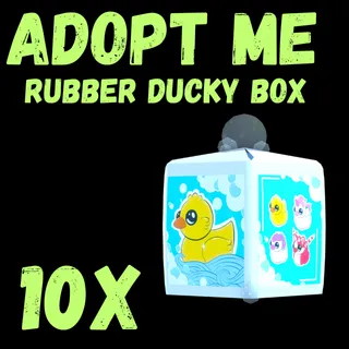 Rubber ducky box 10x - ADOPT ME 