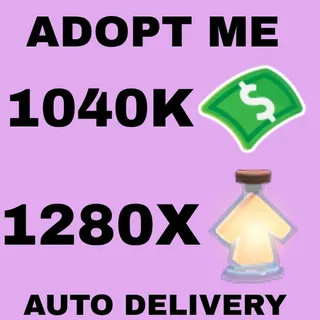 BUCKS AND AGE UP POTIONS - ADOPT ME 