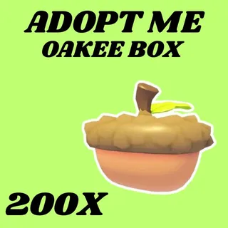 OAKEE BOX 200X - ADOPT ME 