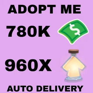 BUCKS AND AGE UP POTIONS - ADOPT ME 