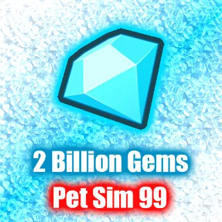 2b Gems Pet Sim 99 