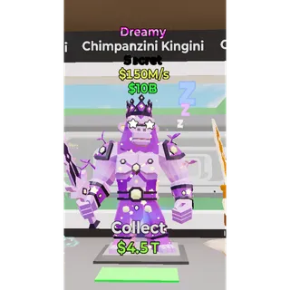 🙉 *RARE* 💤DREAMY💤 💸150M/s Chimpanzini Kingini🙉 🔥 Steal The Brainrot Fortnite