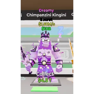 🙉 *RARE* 💤DREAMY💤 💸150M/s Chimpanzini Kingini🙉 🔥 Steal The Brainrot Fortnite