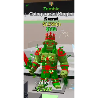 🙉 *RARE* 🪦ZOMBIE🧟💸175M/s Chimpanzini Kingini🙉🔥 Steal The Brainrot Fortnite