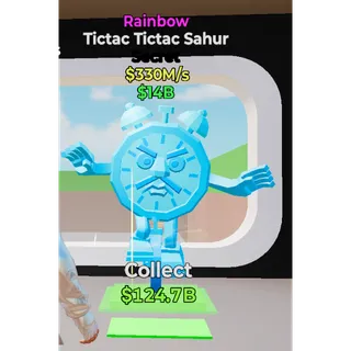 ⏱️ *RARE* 🌈RAINBOW🌈 💸330M/s Tictac Tictac Sahur🚲 🔥 Steal The Brainrot Fortnite