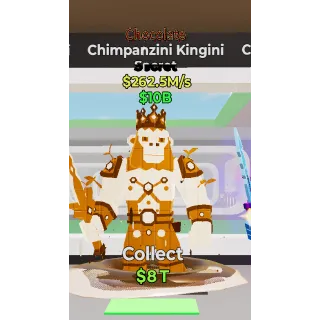 🙉 *RARE* 🍫CHOCOLATE🍫 💸262M/s Chimpanzini Kingini🙉 🔥 Steal The Brainrot Fortnite
