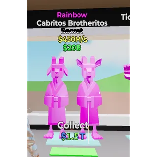 🐐 *RARE* 🌈RAINBOW🌈 💸450M/s Cabritos Brotheritos🐐 🔥 Steal The Brainrot Fortnite