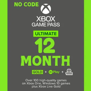 Xbox Game Pass Ultimate 12 Month Global