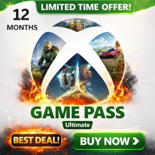 Xbox Game Pass Ultimate 12-month Europe