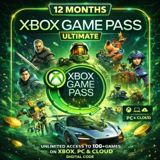 Xbox Game Pass Ultimate 12-month Europe