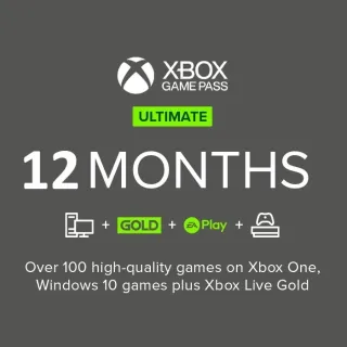 Xbox Game Pass Ultimate 12-month Europe