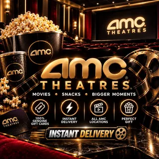 $15 AMC Theatres Giftcard With Pin