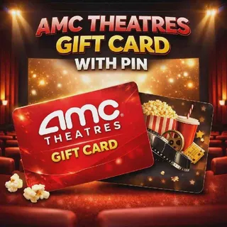 $30 AMC Theatres Giftcard With Pin