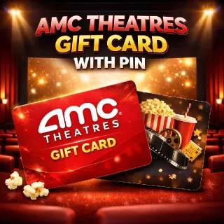 $15,00 Amc Theatres Giftcard With Pin