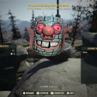 Glowing Corn Cob Mask