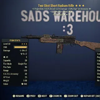 Weapon | TS2590 Radium Rifle