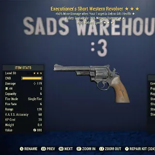 Weapon | EE15 Western Revolver
