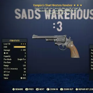 Weapon | VE25 Western Revolver