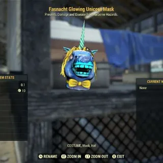 Glowing Unicorn Mask