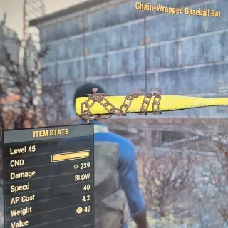 Yellow Baseball Bat Lv45