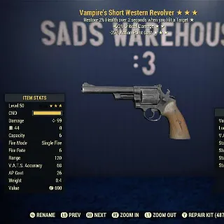 Weapon | V5025 Western Revolver