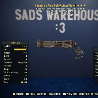 Weapon | V5025 Pipe Pistol