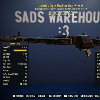 Weapon | J5025 Light Machine Gun