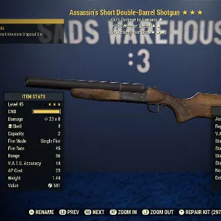 A2525 DB Shotgun