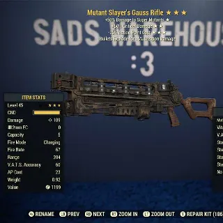 Weapon | MS5025 Guass Rifle