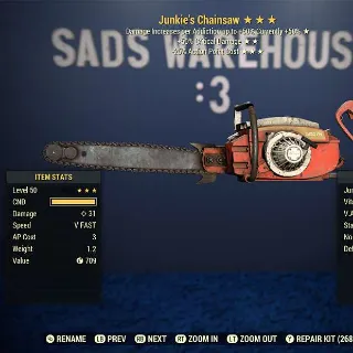 Weapon | J5025 Chainsaw