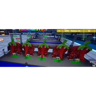 5 STRAWBERRY ELEPHANT -Go up for brainrots 