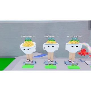 3 MISKIN MAKARONI -Go up for brainrots 