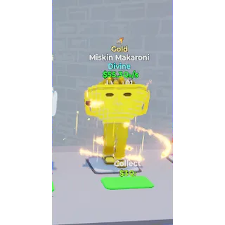 miskin makaroni gold 1 trait  -Go up for brainrots 